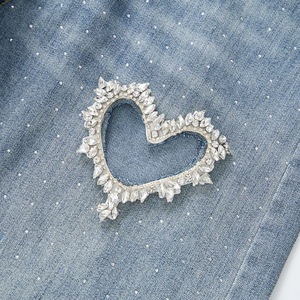 Jeans de mezclilla rasgados de moda para mujer, servicio OEM de marca privada personalizado con producción de alta calidad y tela suave - Product Image 4