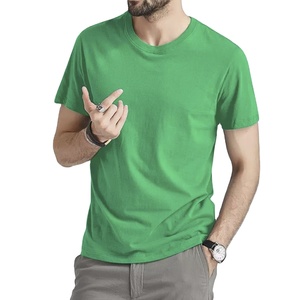 T-shirt décontracté à épaules tombantes léger de haute qualité pour hommes Conception de logo personnalisable Orienté vers l'exportation à prix économique - Product Image 4