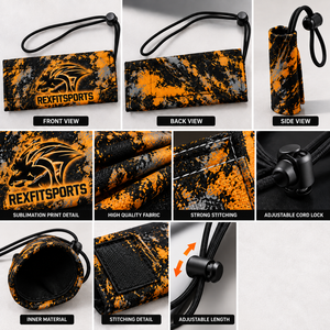 Funda para Barril de Paintball Personalizada OEM de REXFIT SPORTS, Impresa por Sublimación con el Logotipo del Equipo, Tejido Protector Duradero, Accesorio Deportivo - Product Image 4