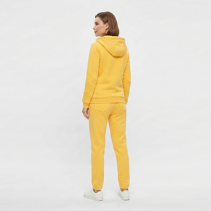 Conjunto de Sudadera con Capucha y Pantalones de Chándal de Forro Polar Grueso de 450 g/m² para Maternidad de Invierno con Cremallera para Lactancia para Mujer - Product Image 2