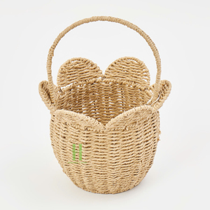 Mejores Bolsas de Playa de Verano al por Mayor, Cesta de Almacenamiento Tejida a Mano en Forma de Lazo con Tapa – Alta Calidad, Nuevo Diseño, Hecho en Vietnam - Product Image 5