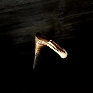 <b>Top</b>-quality Eco-Friendly Buffalo Horn <b>Walking</b> Stick Handle Handmade Durable Rustic & Modern Art & Collectible - Product Image 1