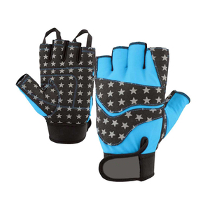 Gants de musculation en cuir unisexe de haute qualité pour la salle de sport et l'entraînement physique, tailles et couleurs personnalisables - Product Image 1