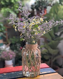 Florero de Yute Hecho a Mano Sostenible – Porta Flores Decorativo Ecológico para Mesa y Decoración de Interiores - Product Image 5