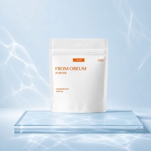 [FROM OREUM] Dentifrice en comprimés aromatisé à la mandarine de Jeju, nettoyant pour les dents aux agrumes, pochette de recharge portable pour l'hygiène buccale en déplacement - Product Image 4