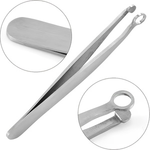 Pinzas Profesionales de Acero Inoxidable para Recortar el Vello de la Nariz, con Punta Redondeada Segura, Herramienta Manual para Eliminar el Vello de la Nariz para Hombres y Mujeres - Product Image 2