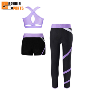 Conjuntos de Yoga Sexys y Nuevos para Mujer, Conjuntos Deportivos de Alta Calidad para Gimnasio, Ropa Deportiva Sólida, Transpirable, Elástica de 2 Piezas, Ligera, con Logotipo Personalizado - Product Image 5