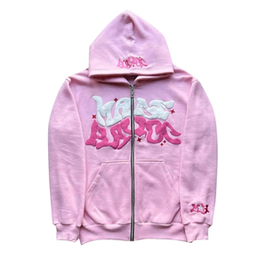 เสื้อฮู้ดพิมพ์ลายพัฟฟ์คุณภาพดี ออกแบบเองได้ ไซส์ใหญ่ ขายดีที่สุด - Product Image 1