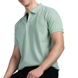 Camiseta Deportiva para Hombre, de Secado Rápido, Ligera, Transpirable, Informal, de Manga Larga, Ajuste Cómodo, 100% Algodón, Estilo Chino - Product Image 5