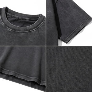 Camiseta de Alta Calidad 100% Algodón, Estilo Urbano, Gráfica, Oversize, 240 g/m², Lavado Ácido, Impresión Personalizada para Hombre - Product Image 5
