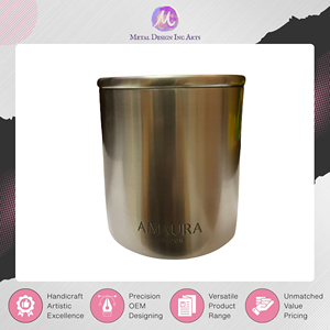 Velas de Cera de Soja Hechas en India con Diseño Elegante en Envase Metálico para Compradores al por Mayor a un Precio Competitivo - Product Image 4