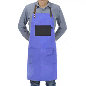 Premium Quality Adjustable Cowhide Split Leather Welding Apron Industrial Safety WorkSuit <b>Accessory</b> for Cleaning Tools - Product Image 2