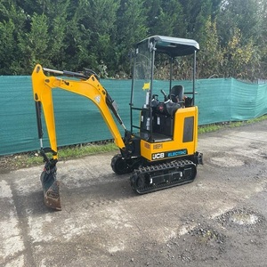 Mini-excavatrice JCB d'occasion 19C 1, deux tonnes, bon état, haute efficacité, moteur puissant, pompe, boîte de vitesses, prix avantageux, à vendre - Product Image 3