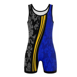 Customized Factory Wholesale <b>Weightlifting</b> Uniform High Quality Professional Men's <b>Weightlifting</b> <b>Singlets</b> Wrestling Style - Product Image 4