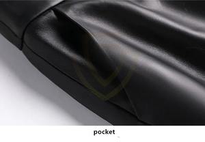 Pantalones de Cuero Originales de Alta Calidad para Mujer, Pantalones de Cuero Vacuno en la Parte Delantera, Pantalones de Cuero Negros Sexys - Product Image 6