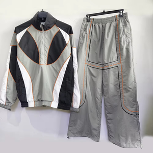 Chándal de Entrenamiento de Fútbol Personalizado OEM Unisex, 100% Nailon, Estampado, Resistente al Viento, Ligero, Reversible, Tejido Ecológico - Product Image 1