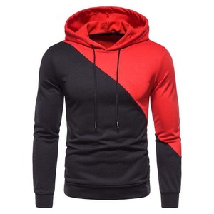 Sweat à capuche en molleton brodé pour homme de haute qualité, style unique, couleurs contrastées, pour le sport et la mode, collection automne - Product Image 3