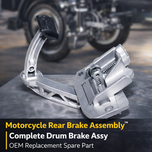 Conjunto de Freno Trasero para Motocicleta |   Conjunto Completo de Freno de Tambor |   Repuesto Original de Fabricante - Product Image 2