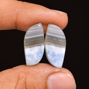 FAIJAN GEMS Ópalo Azul Natural de Owyhee de Alta Calidad, Liso, en Todas las Formas, Certificado por Terceros para Piedras Preciosas Sueltas - Product Image 2