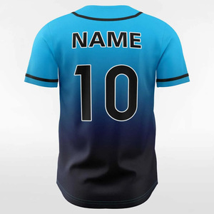 Camiseta de Béisbol Transpirable con Estampado Personalizable, Manga Corta, Cuello en V, Jersey OEM, Fabricante Personalizado de Jerseys de Béisbol - Product Image 4
