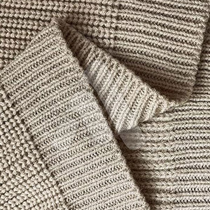 Pull-over décontracté pour femme en coton tricoté 100 % avec broderie florale élégante, col rond, haute qualité, séchage rapide et respirant - Product Image 5