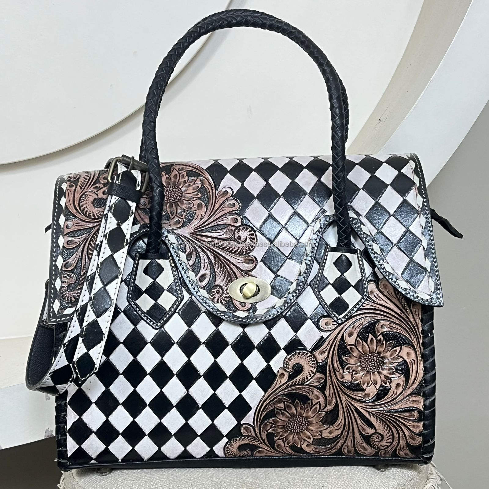 Black & White Checkered