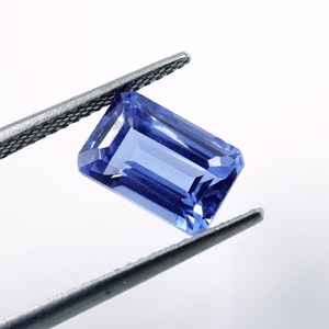 Zafiro Azul Cultivado en Laboratorio, Corte Cojín Facetado, Gema Suelta (3.50 Quilates) HAYAAT GEMS Rajasthan para Joyería - Product Image 4