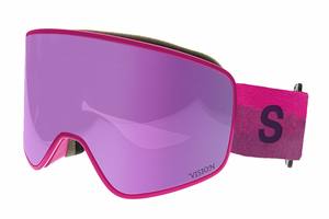 Lunettes de ski à lentilles cylindriques sans monture avec performance anti-buée avancée - Product Image 5