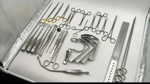 Ensemble d'instruments de chirurgie endoscopique des sinus FESS de qualité supérieure, en acier inoxydable, manuel, homologué CE, classe I ISO13485 - Product Image 2