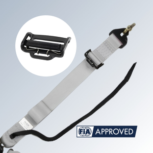 Ajusteur de harnais de sécurité AD03 2 pouces en acier, composants de ceinture de course certifiés FIA 8853 2016, OEM ODM, logo personnalisé, fabriqué à Taïwan - Product Image 1