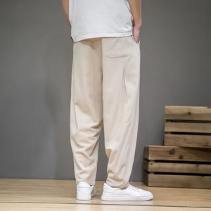 Cotton Linen Casual <b>Harem</b> Pants Men Joggers Man Summer <b>Trousers</b> Male Chinese Style Baggy Pants 2026 - Product Image 4