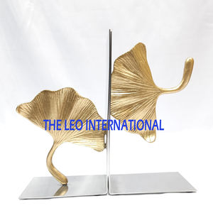 Nuevo Diseño de Sujetalibros Metálico Dorado y Negro, Organizador de Libros, Decoración de Mesa, Fabricante de Sujetalibros de la India - Product Image 5