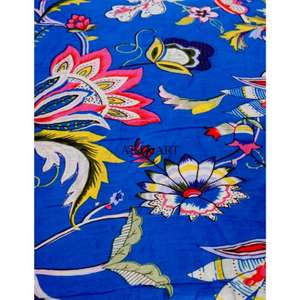 Tela de Algodón 100% con Estampado Floral, Ligera, de Alta Calidad, para Decoración del Hogar, Bolsos y Confección de Vestidos, Nueva Tendencia - Product Image 4