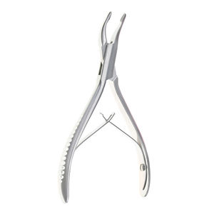 Rongeur à os Beyer incurvé de qualité supérieure, finition Dall, double ressort, en acier inoxydable allemand, certifié CE par Dentavex - Product Image 1