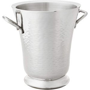 Premium Hammered Copper Ice Bucket With Tongs Solid Copper Ice Bucket Wholesale Supplier Double Walled Copper Wine Cooler - Product Image 5