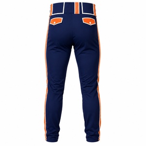 Custom Sublimation Printed Baseball <b>Pant</b> Unisex Athletic Uniform Breathable Moisture-Wicking <b>Padded</b> Knee ODM Factory Supplier - Product Image 3