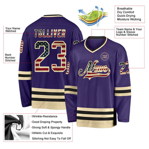 Camiseta de hockey, camiseta de hockey sobre hielo, camiseta de equipo de hockey, camiseta de jugador, camiseta deportiva, camiseta atlética, camiseta de club, camiseta académica - Product Image 4