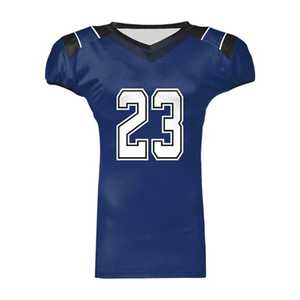 Camiseta de Fútbol Americano Roja para Mujer, Cuello en V, Manga Corta, Número 23, Sublimada, Transpirable, Estilo Ajustado, a Precio Económico - Product Image 4