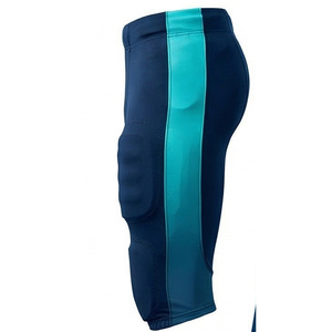 Tenues de football américain personnalisées OEM sublimées, ensemble complet, haute qualité, séchage rapide, respirantes, vêtements d'entraînement à manches courtes - Product Image 4