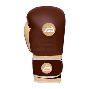 Gants de boxe en cuir véritable, vente en ligne, étiquette privée, gants de boxe respirants personnalisés - Product Image 2
