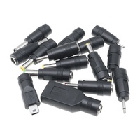 Vente directe usine Adaptateur de courant CC à corps en PVC, plaqué nickel laiton, 5.5x2.1mm vers 4.8x1.7mm mâle, 24V 2A, Computace ZSA5010