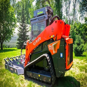 รถตักดินขนาดเล็ก Kubota SVL97-3 เครื่องยนต์ดีเซล พร้อมหัวบดไฮดรอลิกสำหรับงานป่าไม้ รับน้ำหนักได้สูง เหมาะสำหรับผู้รับเหมามืออาชีพ - Product Image 4