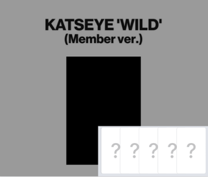 KATSEYE [WILD] (Version Membre) Livre électronique K-Pop (CD) Papier Plastique Langue Coréenne Tous Âges BW-155 KR - Product Image 1
