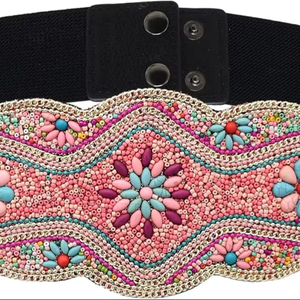 Ceinture brodée à la main, prix abordable, ceinture ethnique pour femmes, sari, lehenga et usage quotidien - Product Image 5