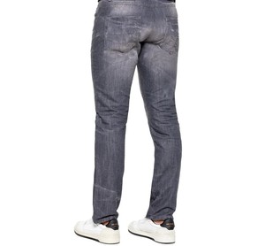Jean droit pour homme avec ceinture, coupe classique, en denim, poches, pantalon décontracté, très vendu, haute qualité, léger - Product Image 5