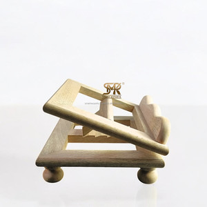 Support de livre en bois fait main écologique de qualité supérieure, design pliable réglable pour la table, pour étudier la Bible et le Coran - Cadeau moderne et durable - Product Image 4