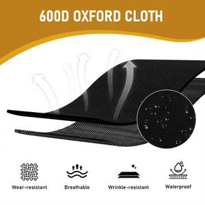 เก้าอี้พับปรับเอนได้แบบพกพา สีดำ ขยายได้ ใช้งานได้สองแบบ - Product Image 6