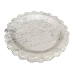 Luxurious <b>Black</b> and Gold Marble <b>Tray</b> with Metallic Detailing for Serving Drinks or Displaying Items new arrival latest - Product Image 6