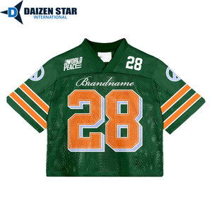 Camiseta de Fútbol de Malla Transpirable de Poliéster de Secado Rápido con Estampado por Sublimación Personalizada con Nombre de Equipo y Nombre de Jugador, Unisex, para Primavera - Product Image 2