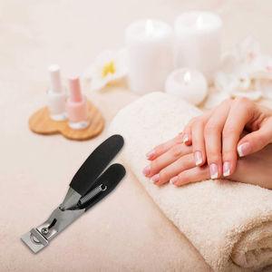 Coupe-ongles professionnel en acrylique, en acier inoxydable, pour faux ongles, outil d'extension d'ongles artificiels, pour usage en salon de beauté - Product Image 6